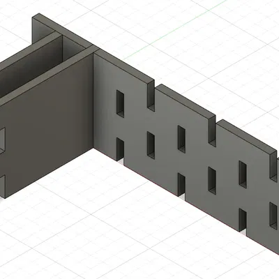 Hộp phân tách với các chấu nhô ra