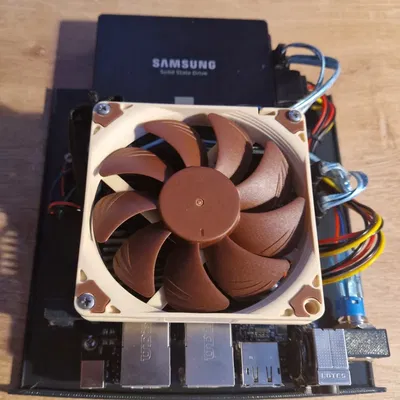 Xe trượt 2W cho Odroid H2/H3/H3+ với quạt gắn kèm