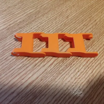 Dây xích cáp in 3D không cần vít hoặc bu lông