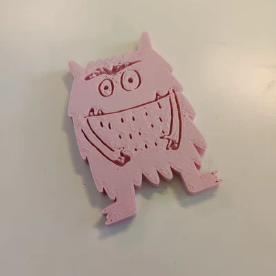 Quái vật màu sắc từ cuốn sách "het Kleurenmonster" của Anna Llennas