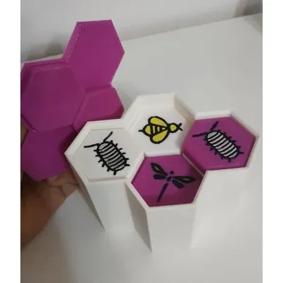 Mô hình trò chơi Hive với các phần mở rộng và hộp đựng