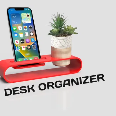 Giá đỡ bút kiêm chậu cây để bàn