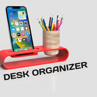 Giá đỡ bút kiêm chậu cây để bàn