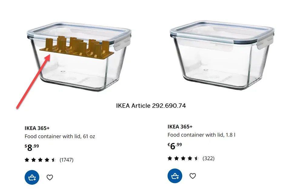 Pusher giữ rau củ lên men dưới chất lỏng cho bình thủy tinh IK... - Image 1