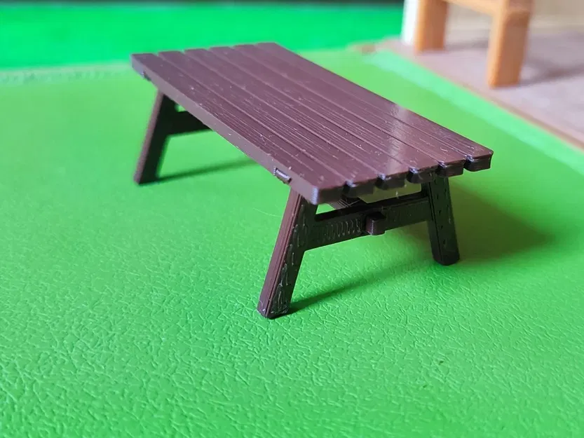 Ghế băng cho đồ chơi gia đình Sylvanian - Image 2