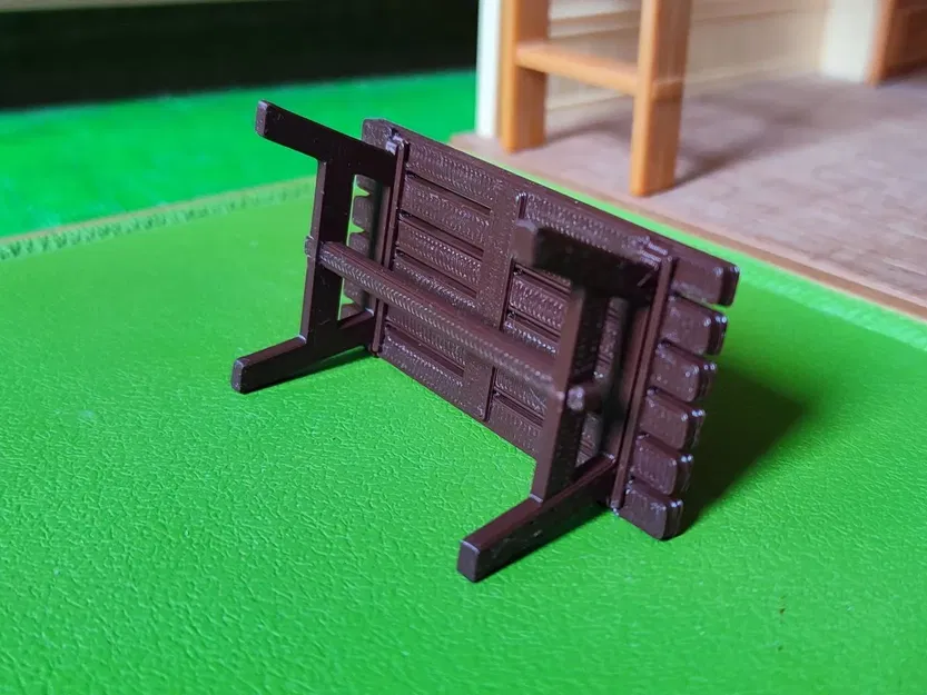 Ghế băng cho đồ chơi gia đình Sylvanian - Image 3