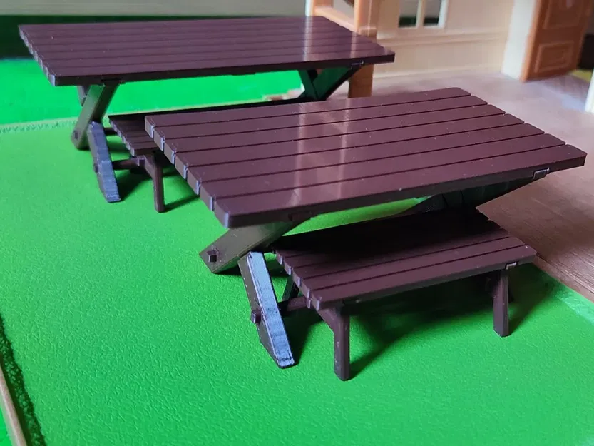 Ghế băng cho đồ chơi gia đình Sylvanian - Image 5