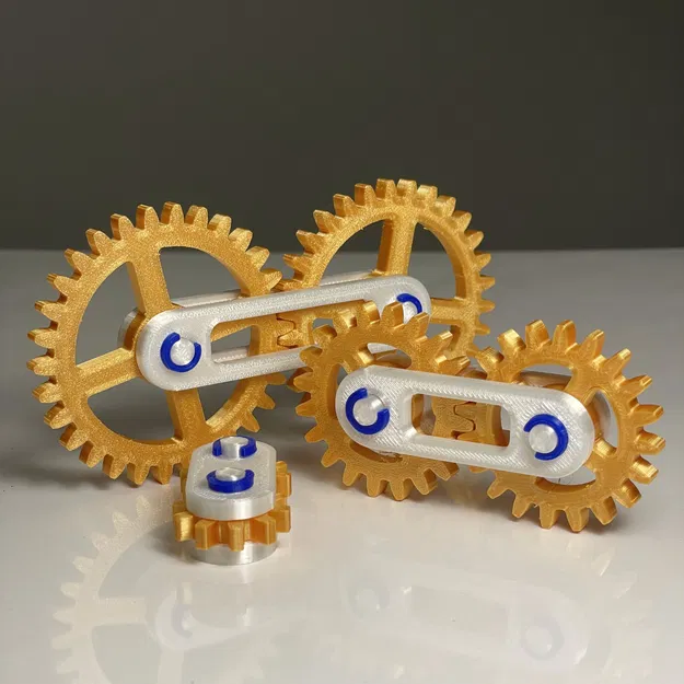 Đồ chơi cơ khí bánh răng mô-đun - Image 3