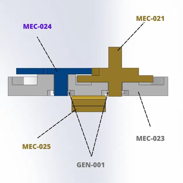Cơ chế Geneva cho chuyển động quay gián đoạn - Image 3