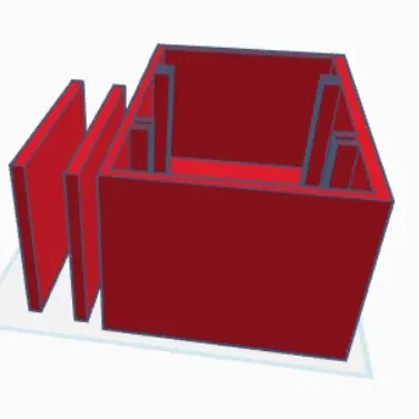 Hộp phân loại đồ vật đa năng cho không gian sáng tạo