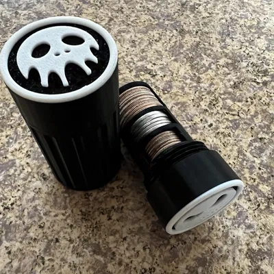 Giá đỡ tiền xu có nắp vít để tổ chức trong hộp găng tay