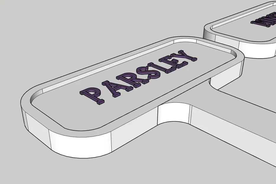 Biển chỉ dẫn cho các loại cây thơm trong vườn - Image 4