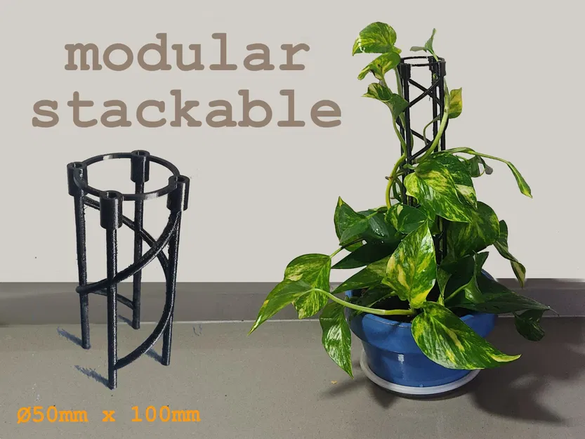 Giá đỡ cây leo mô-đun có thể chồng lên nhau - Image 1