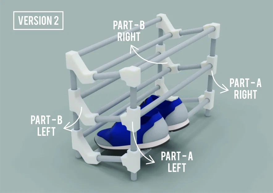 Giá để giày đa năng in 3D cá nhân hóa - Image 7