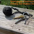 Chìa khóa paracord với bộ dụng cụ sinh tồn và lửa ẩn bên trong - Thumbnail 1