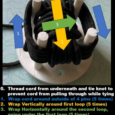 Chìa khóa paracord với bộ dụng cụ sinh tồn và lửa ẩn bên trong