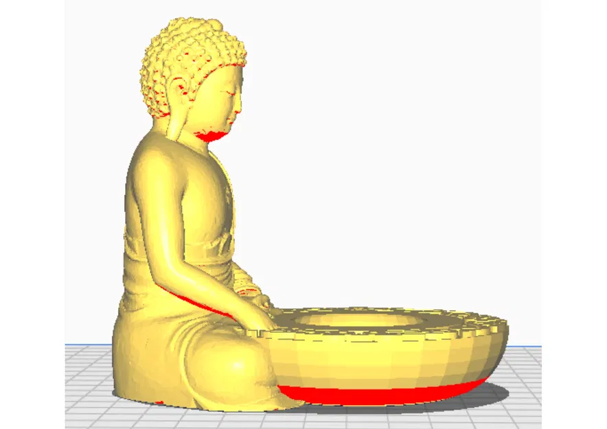 Tượng Phật với chỗ để nến - Image 2