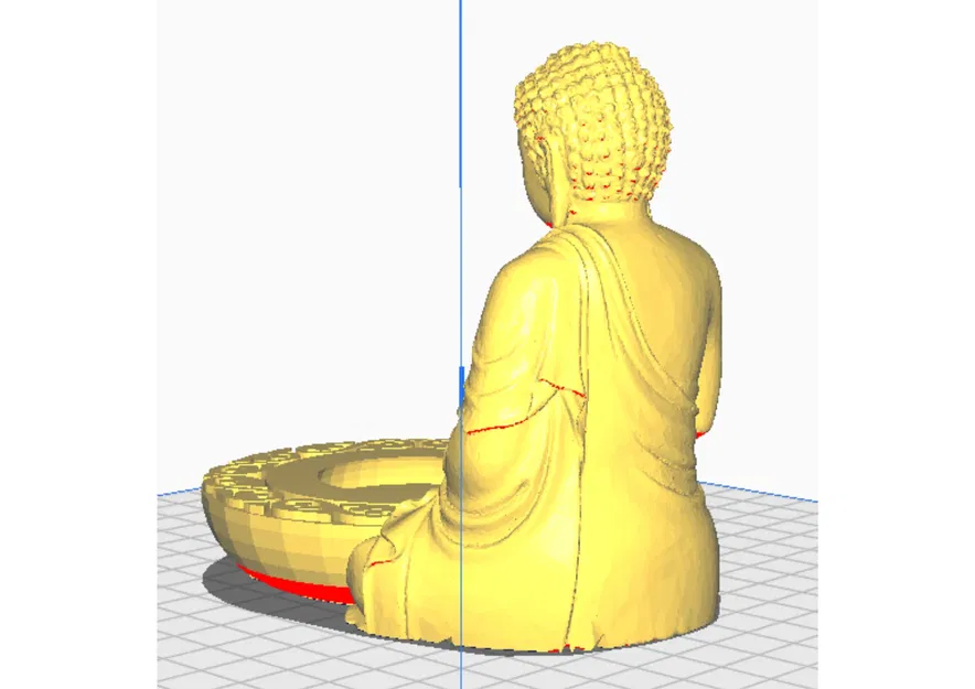 Tượng Phật với chỗ để nến - Image 3