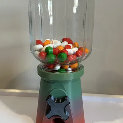 Máy phân phối kẹo trong hũ Kmart kiểu rãnh