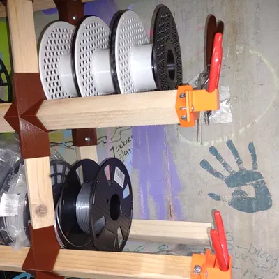 Giá đỡ và giá treo cuộn filament cho Hypercube Evolution