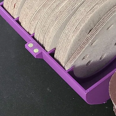 Giá đỡ giấy nhám cho máy chà nhám đĩa 5 inch