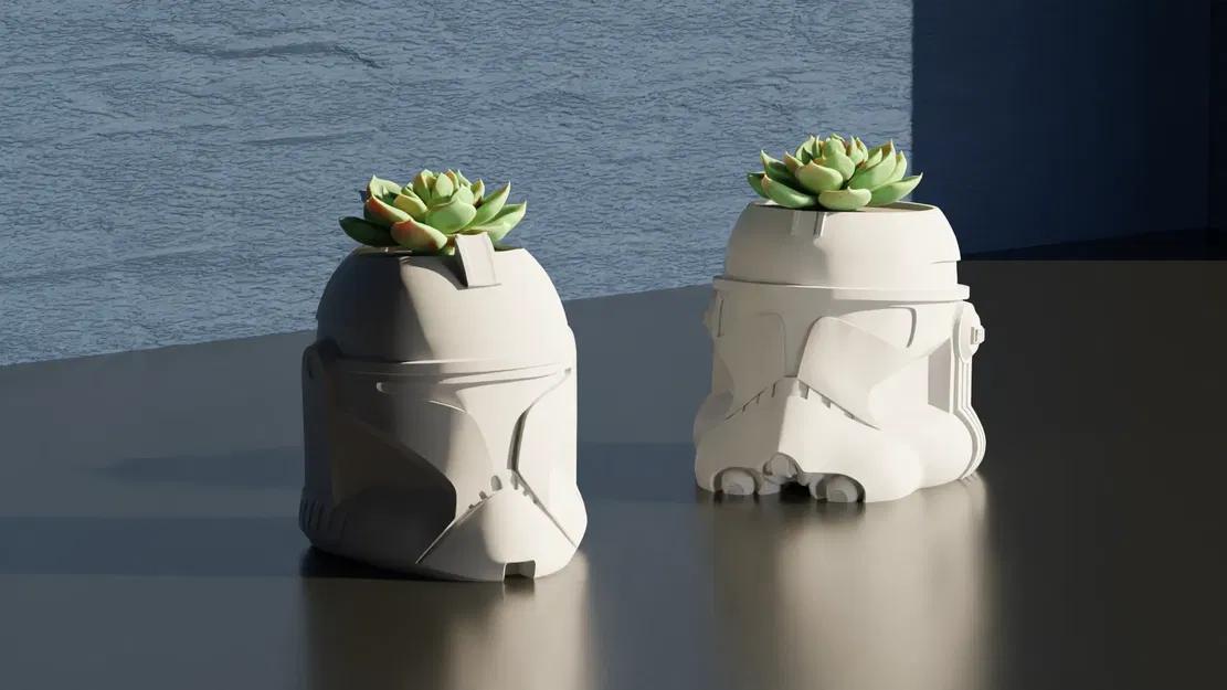 Mũ bảo hiểm Clone Trooper Giai đoạn 1 & 2 - Star Wars - Image 1