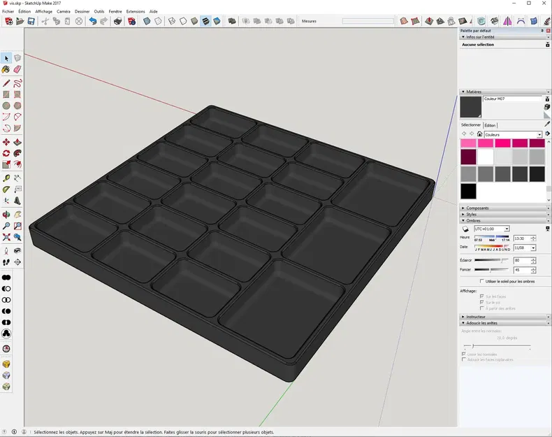 Giá đỡ vít in từ Flash PLA Aceaddity cho máy in 3D - Image 1