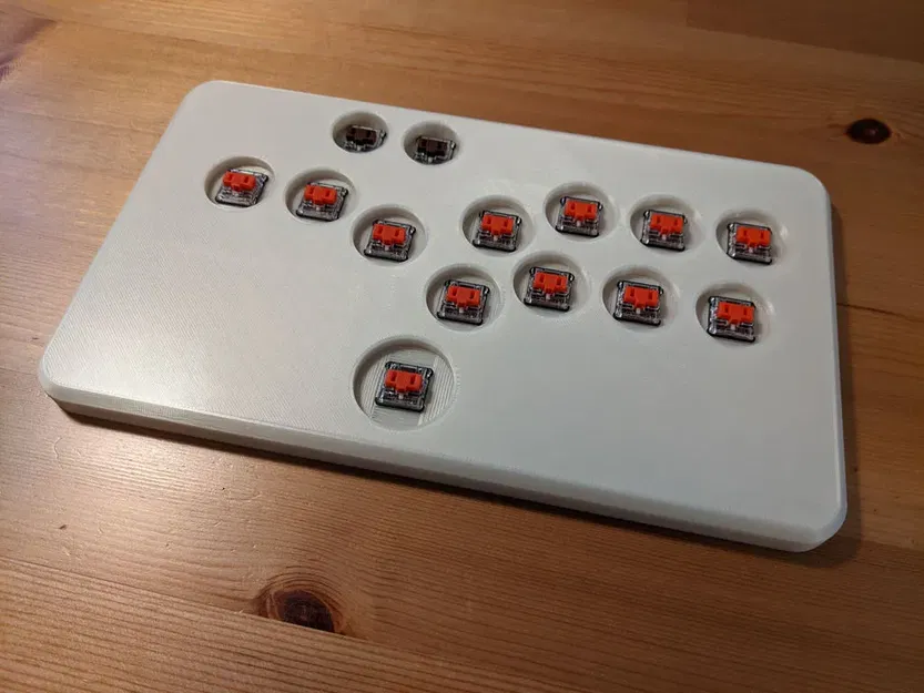 Bộ điều khiển chiến đấu Slimbox kiểu hitbox thấp profile - Image 3