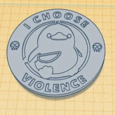 Giá đỡ bạo lực với hình ảnh vịt hài hước