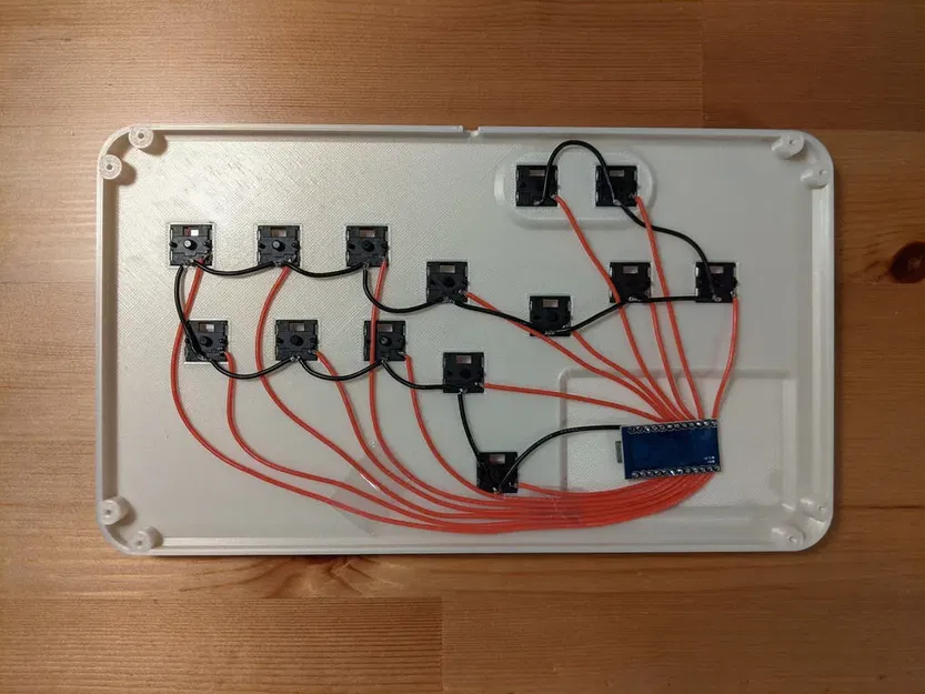 Bộ điều khiển chiến đấu Slimbox kiểu hitbox thấp profile - Image 4