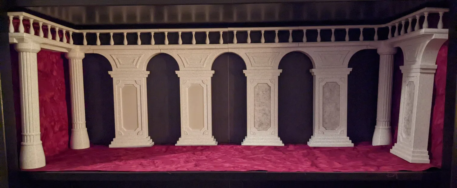 Mô hình kiến trúc giá sách chủ đề Overlord - Image 3