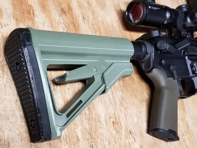 Giá đỡ điều chỉnh cho AR15 từ Print Your 2A - Image 1