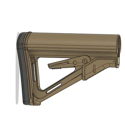 Giá đỡ điều chỉnh cho AR15 từ Print Your 2A