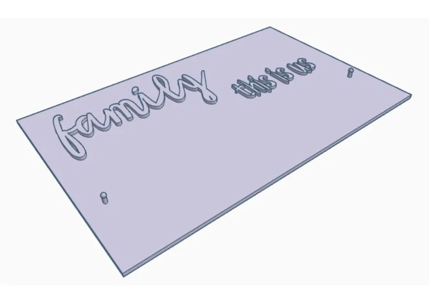 Biển chỉ dẫn treo ảnh gia đình bằng dây và kẹp - Image 2