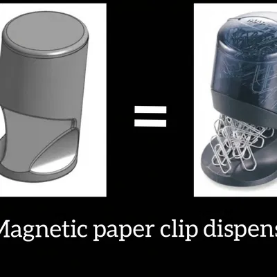 Máy phân phát kẹp giấy từ tính