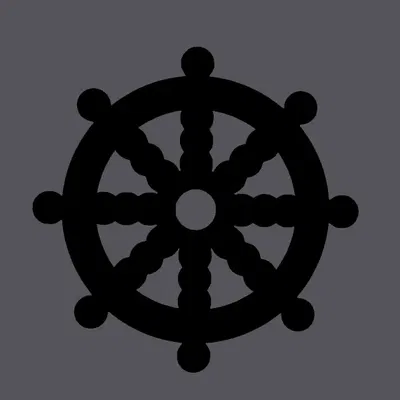 Bánh xe Pháp Luân in 3D cho nghệ thuật và thiết kế