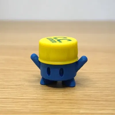 Nắp chai hình nhân vật nam cho chai 500ml