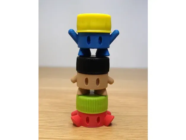 Nắp chai hình nhân vật nam cho chai 500ml - Image 8