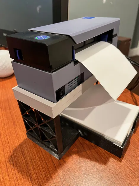 Giá đỡ máy in nhiệt Rollo với giá đỡ nhãn cuộn - Image 1