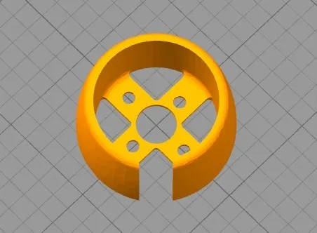 Bộ che bảo vệ động cơ multirotor s500 s550 có lỗ cắt - Image 2