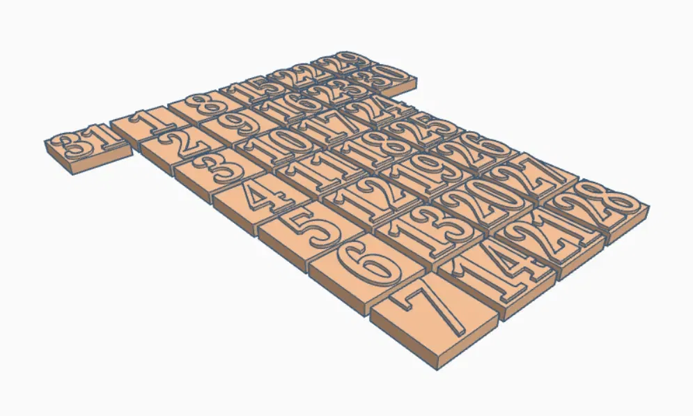 Lịch tương tác sử dụng nam châm tái sử dụng - Image 7