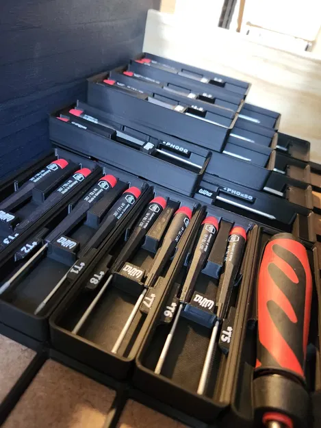 Bộ dụng cụ lái chính xác Wiha với nhãn Gridfinity - Image 3