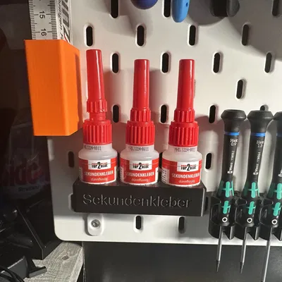 Giá đỡ keo nhanh Skadis cho TOP2GLUE với hệ thống T-Nuts