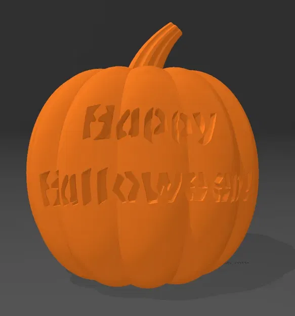 Đèn trà hình bí ngô vui vẻ cho Halloween "in-place - Image 1