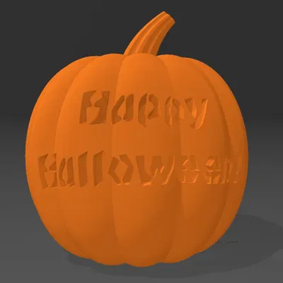 Đèn trà hình bí ngô vui vẻ cho Halloween "in-place