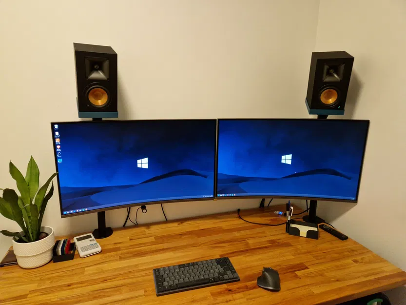 Giá đỡ loa trên màn hình với góc nghiêng 15 độ - Image 2