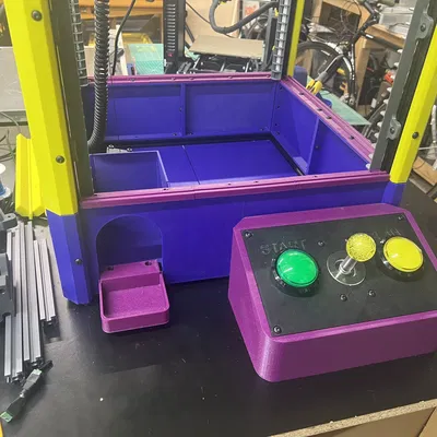 Mô hình đáy máy gắp kẹo Chris Riley remix cho ABS