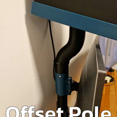 Giá đỡ loa trên màn hình với góc nghiêng 15 độ