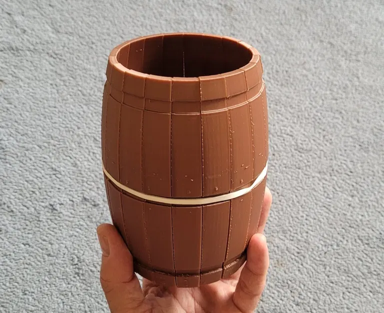 Chậu hoa hình thùng rượu dễ thương - Image 16