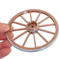Bánh xe cổ gỗ dễ thương để in 3D - Thumbnail 1
